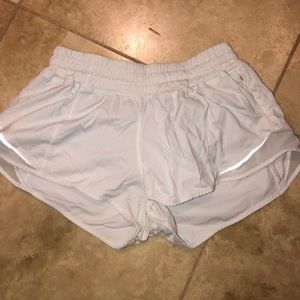 White Lululemon Shorts